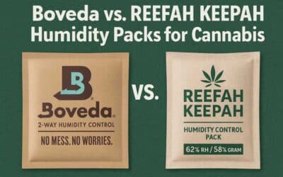 Boveda vs REEFAH KEEPAH Humidity Packs for Cannabis
